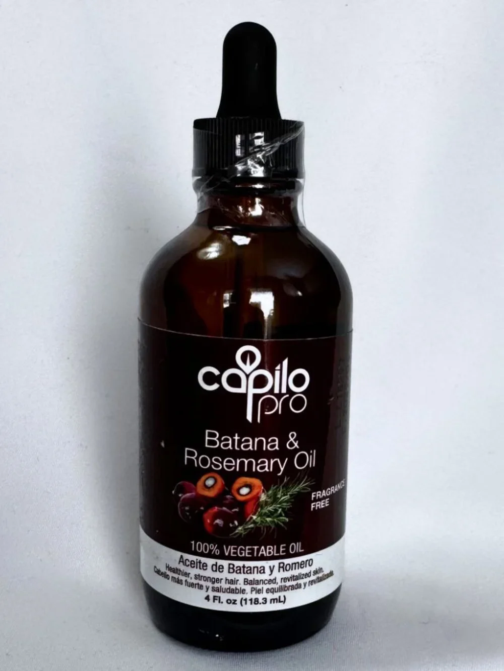 Batana & Rosemary oil | 100% Vegetable Oil Blend - Restores Damaged Hair 4 fl oz